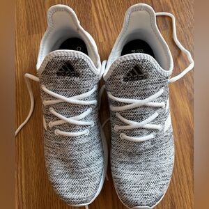 Adidas Women’s Gray and White Sneakers Sz 10